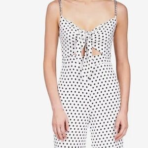 Classic Dot Tie Jumpsuit